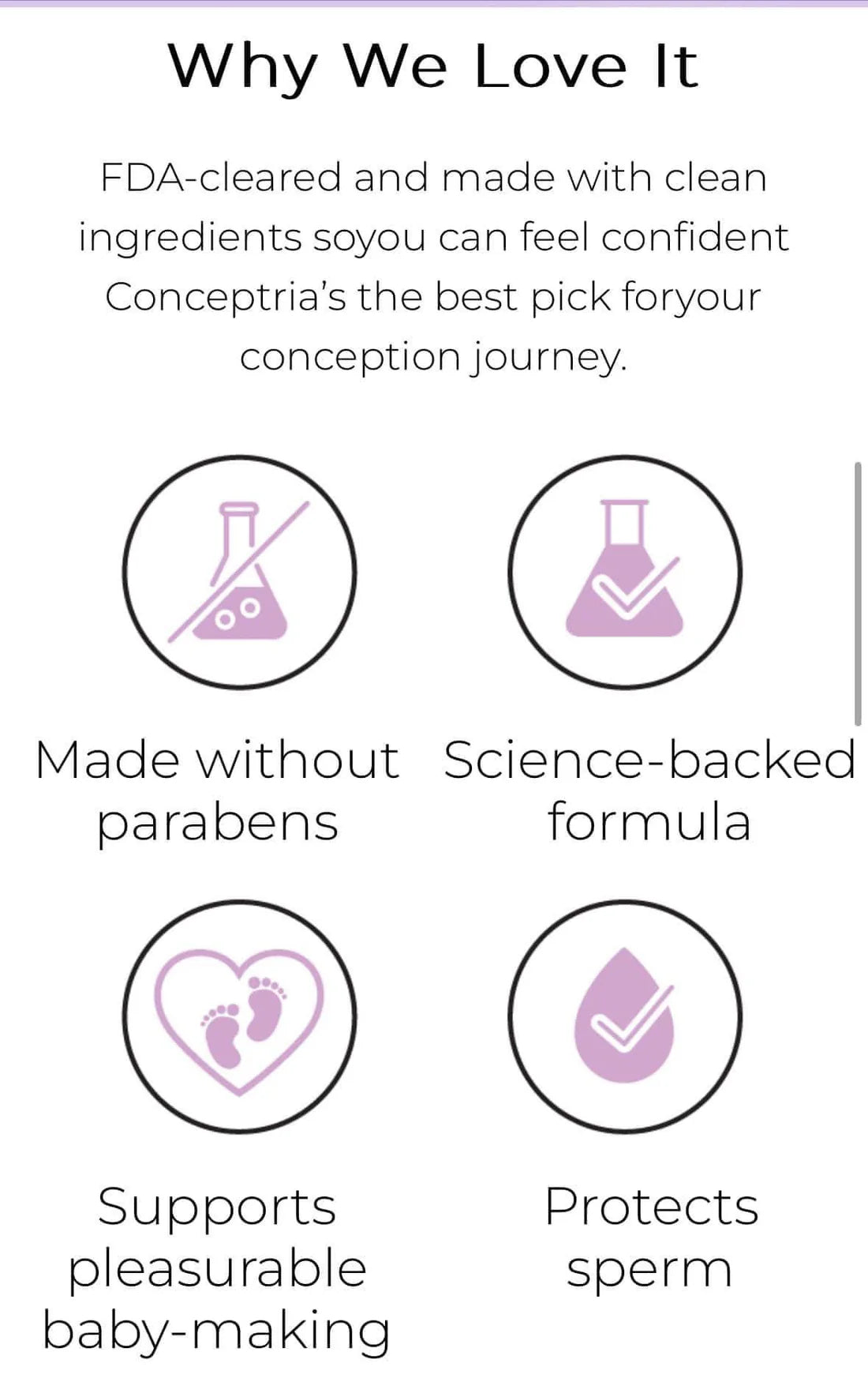 Conceptria - Fertility Friendly Lubricant